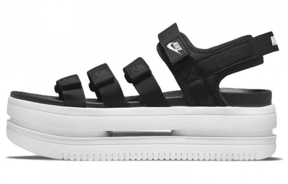 Nike Icon Classic Sandal 'Black White' Women's