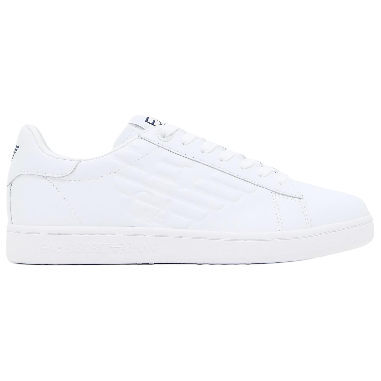 EMPORIO ARMANI EA7 Classic CC Low top Skateboard Shoes Unisex White
