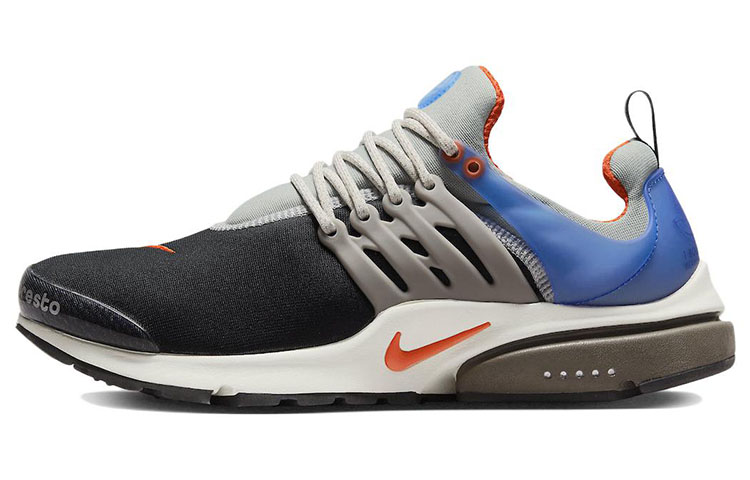 Nike Air Presto Premium Black Dusty Sage Racer Blue