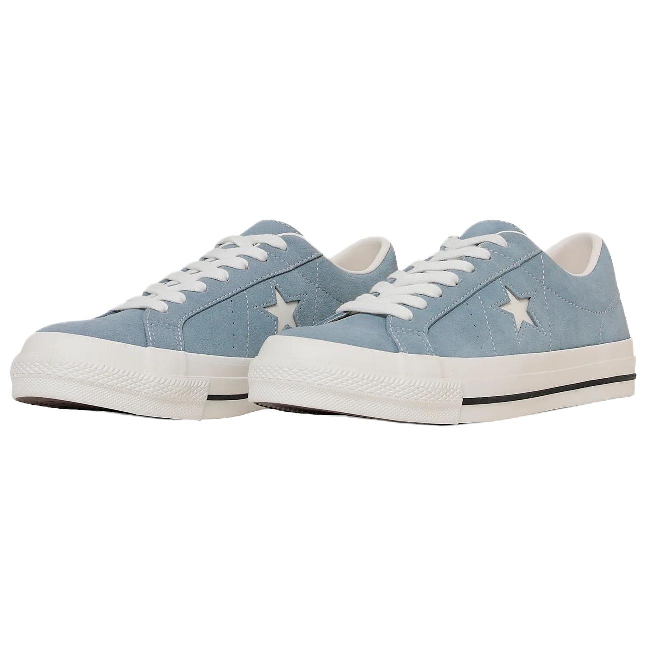 Converse ONE STAR Sude Anti Slip Wear Resistant Low Top Skateboard Shoes Unisex Blue купить в интернет-магазине Yoocart с быстрой доставкой по России.