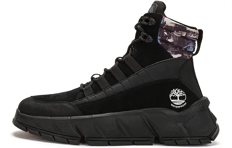 Timberland Turbo Sneaker Boots 'Black Nubuck'