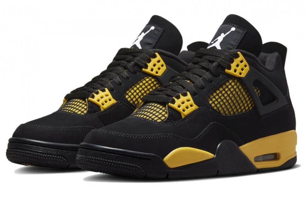 Jordan 4 Retro Thunder 2023 купить в интернет-магазине Yoocart с быстрой доставкой по России.