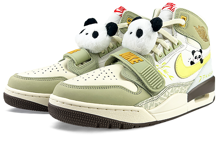 Jordan Legacy 312 High-Top Vintage Basketball Shoes Men's Green