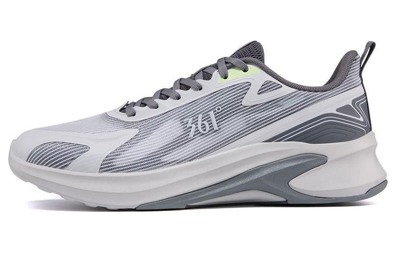 361° Abrasion Resistant Breathable Low Top Casual Running Shoes Men's Gray