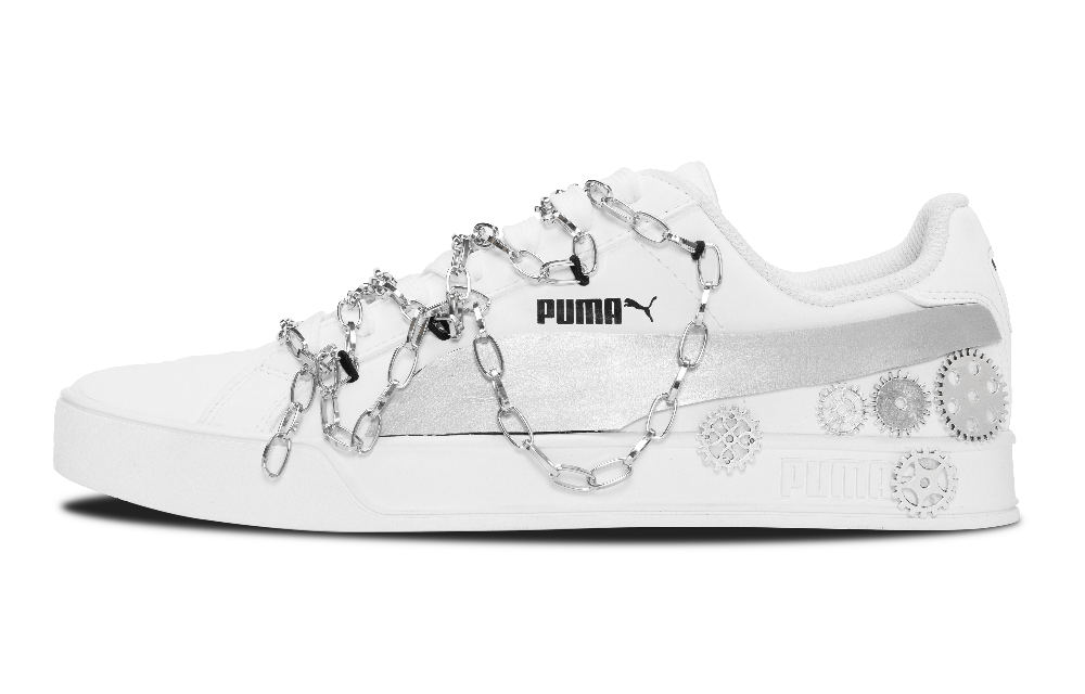 PUMA Кроссовки для скейтбординга Low Top Белые Унисекс