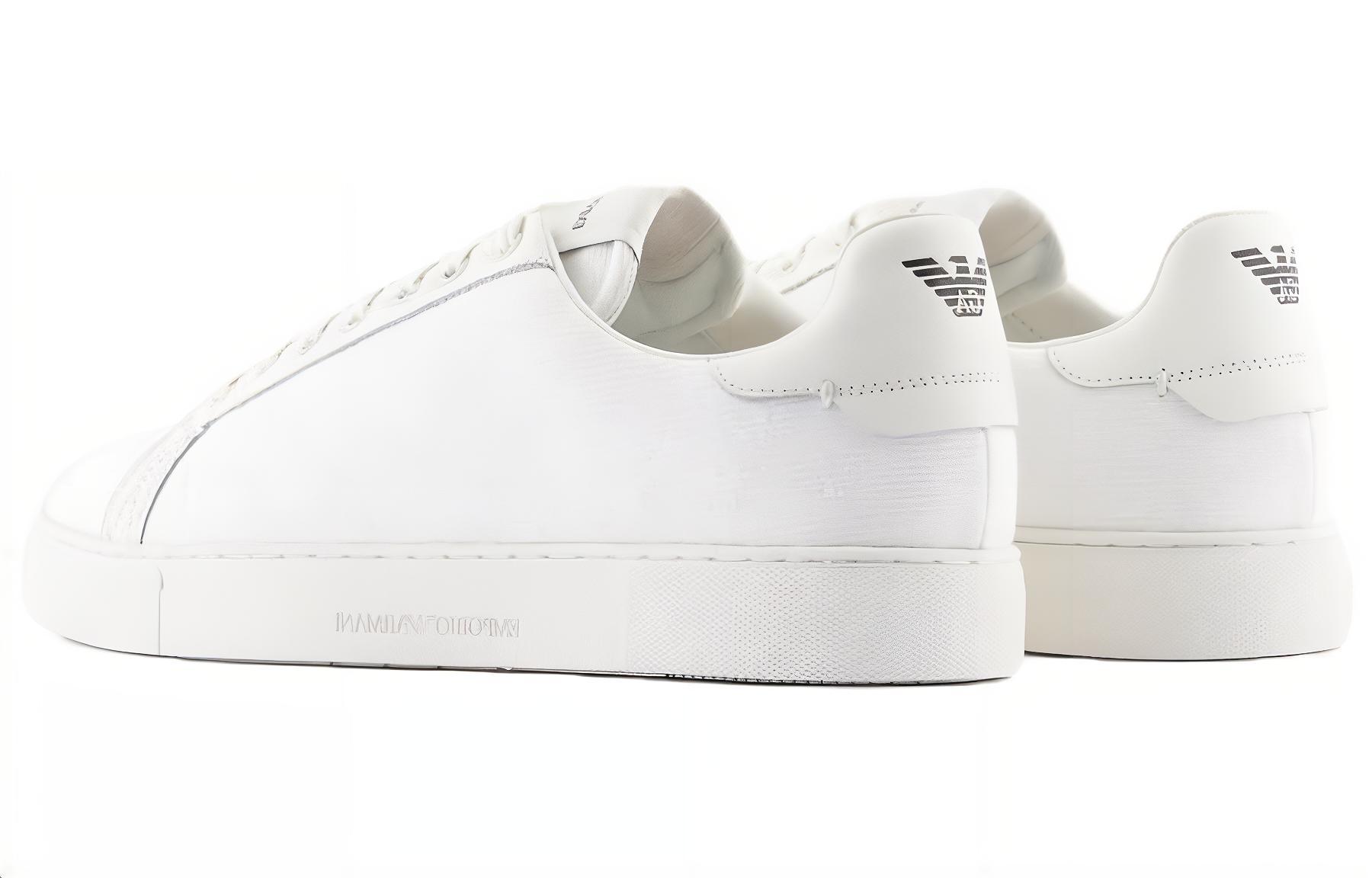 EMPORIO ARMANI Stylish Skateboarding Shoes Men's White купить в интернет-магазине Yoocart с быстрой доставкой по России.