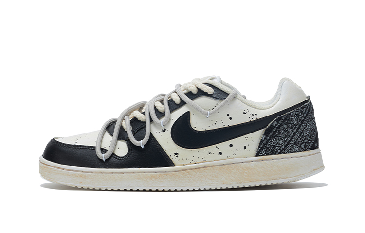 Nike EBERNON Low Low-Top Skateboard Shoes Men's Black Gray