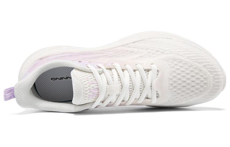 361° Breathable And Lightweight Low top Running Shoes Women's White Purple