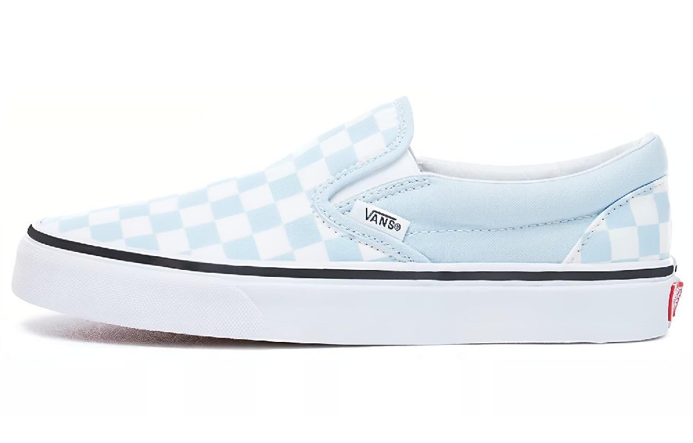 Vans Classic Slip On 'Baby Blue Checkerboard'