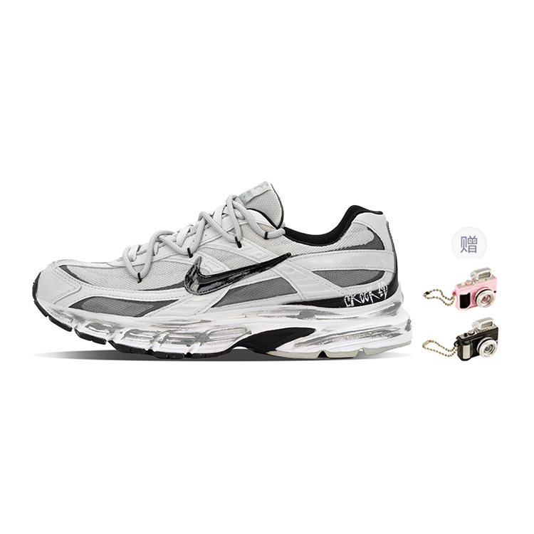 Nike Initiator Abrasion Resistant Low Top Casual City Commute Running Shoes Men's Premium Gray