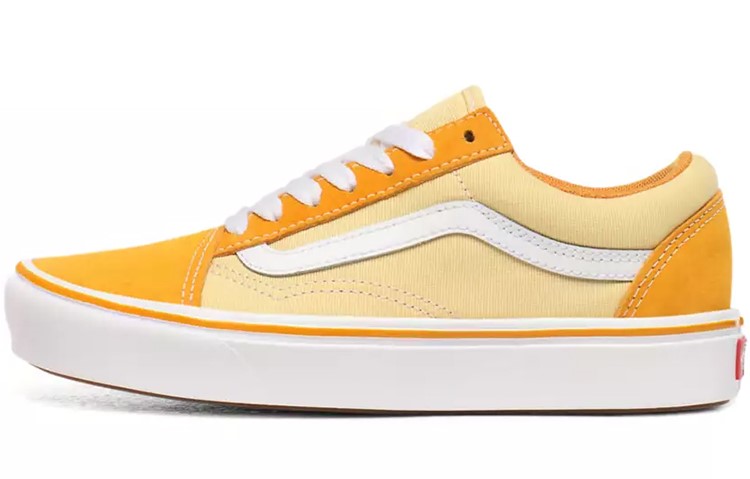 Vans Suede And Textile Comfycush Old Skool Yellow