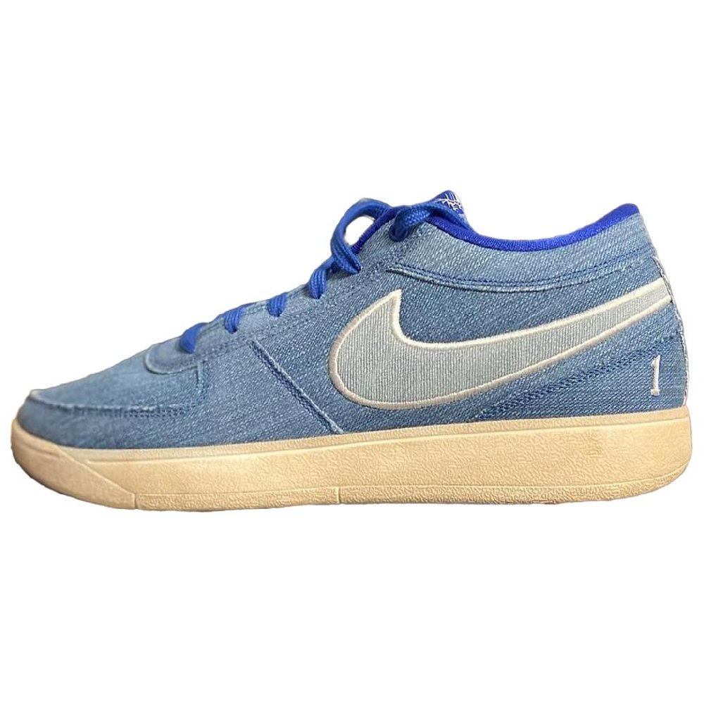 Nike Book 1 Anti Slip Wear Resistant Low Top Basketball Shoes Men's Blue