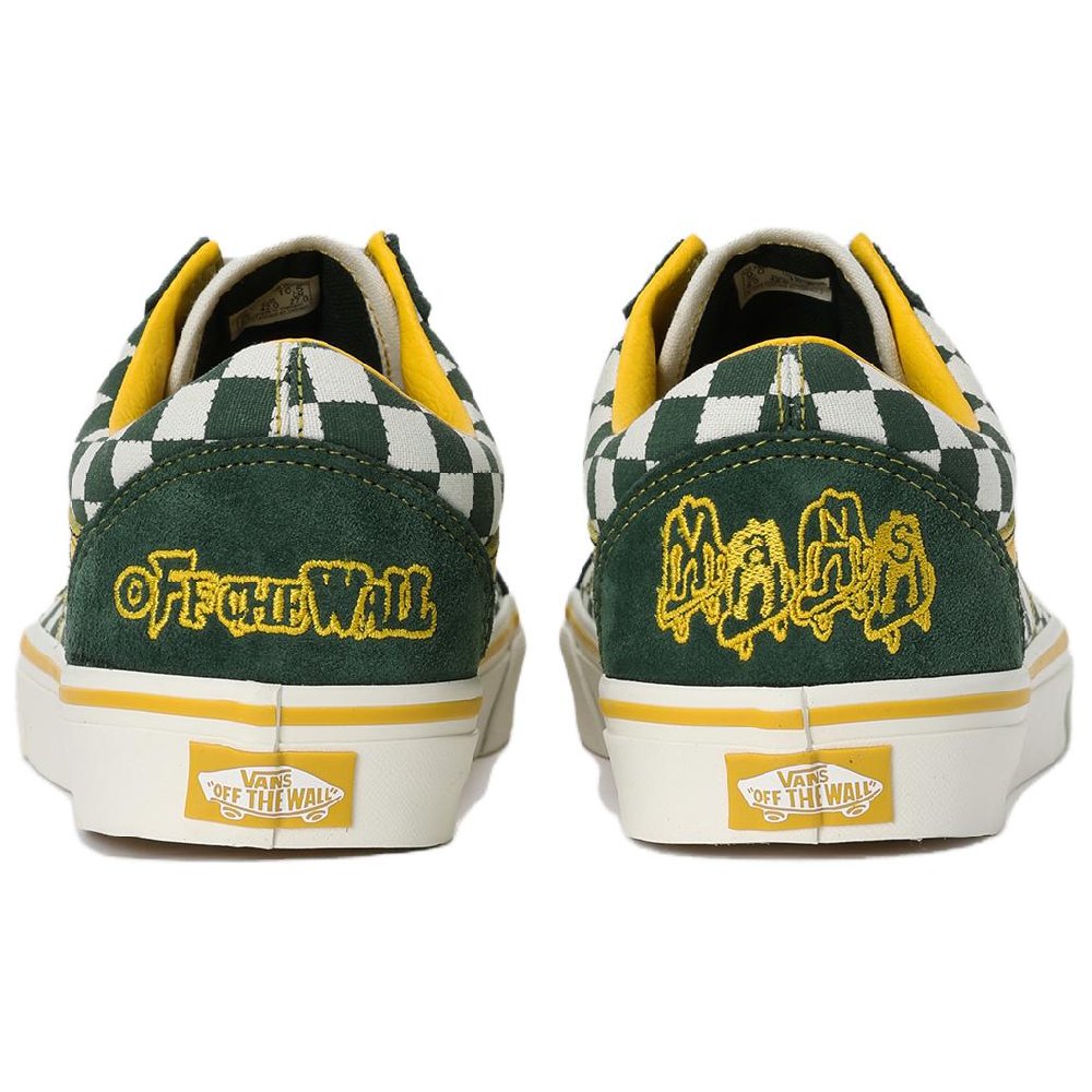 Rarebirth x Vans Old Skool Anti Slip Wear Resistant Low Top Skateboard Shoes Unisex Green