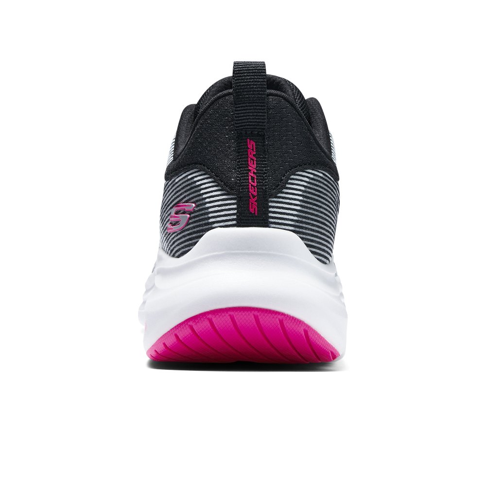 Skechers Low Top Running Shoes Women's Black Purple Red