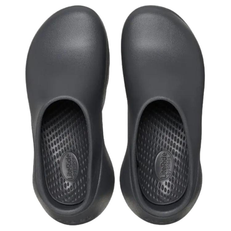 Crocs EVA Abrasion Resistant Closed Toe Slippers Unisex Black Sand Gray купить в интернет-магазине Yoocart с быстрой доставкой по России.
