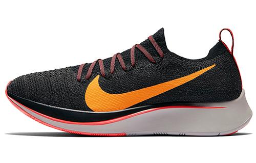 Nike Zoom Fly Flyknit Black Orange Peel Women's