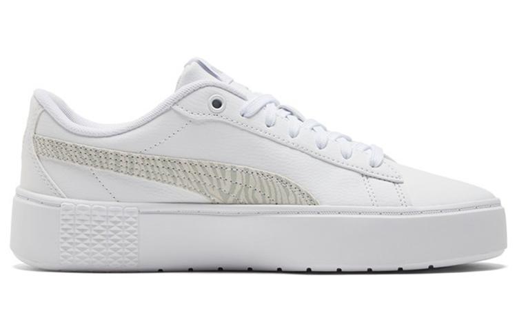 PUMA Skate Shoes 'White Gray' Women's купить в интернет-магазине Yoocart с быстрой доставкой по России.