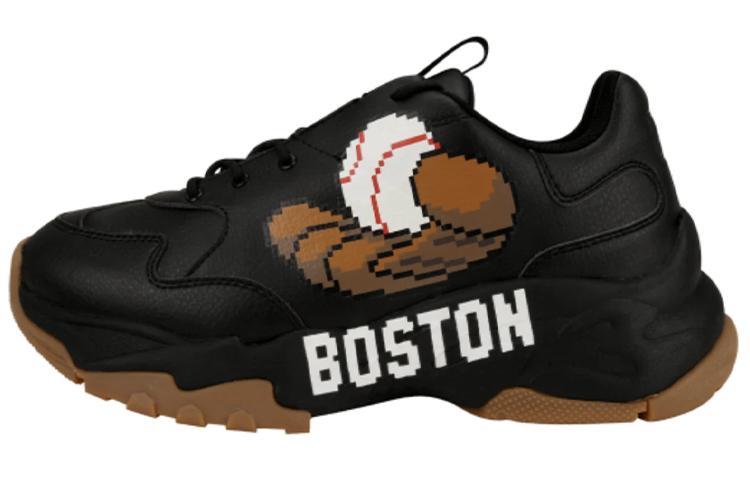 MLB Big Ball Chunky Glove Boston Red Sox Boston Red Sox Anti-Slip Wear-Resistant Low-Top Chunky Sneakers Unisex Black