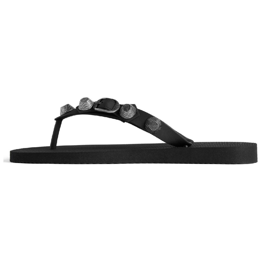 Balenciaga Cagole Thong Sandals 'Black' Women's