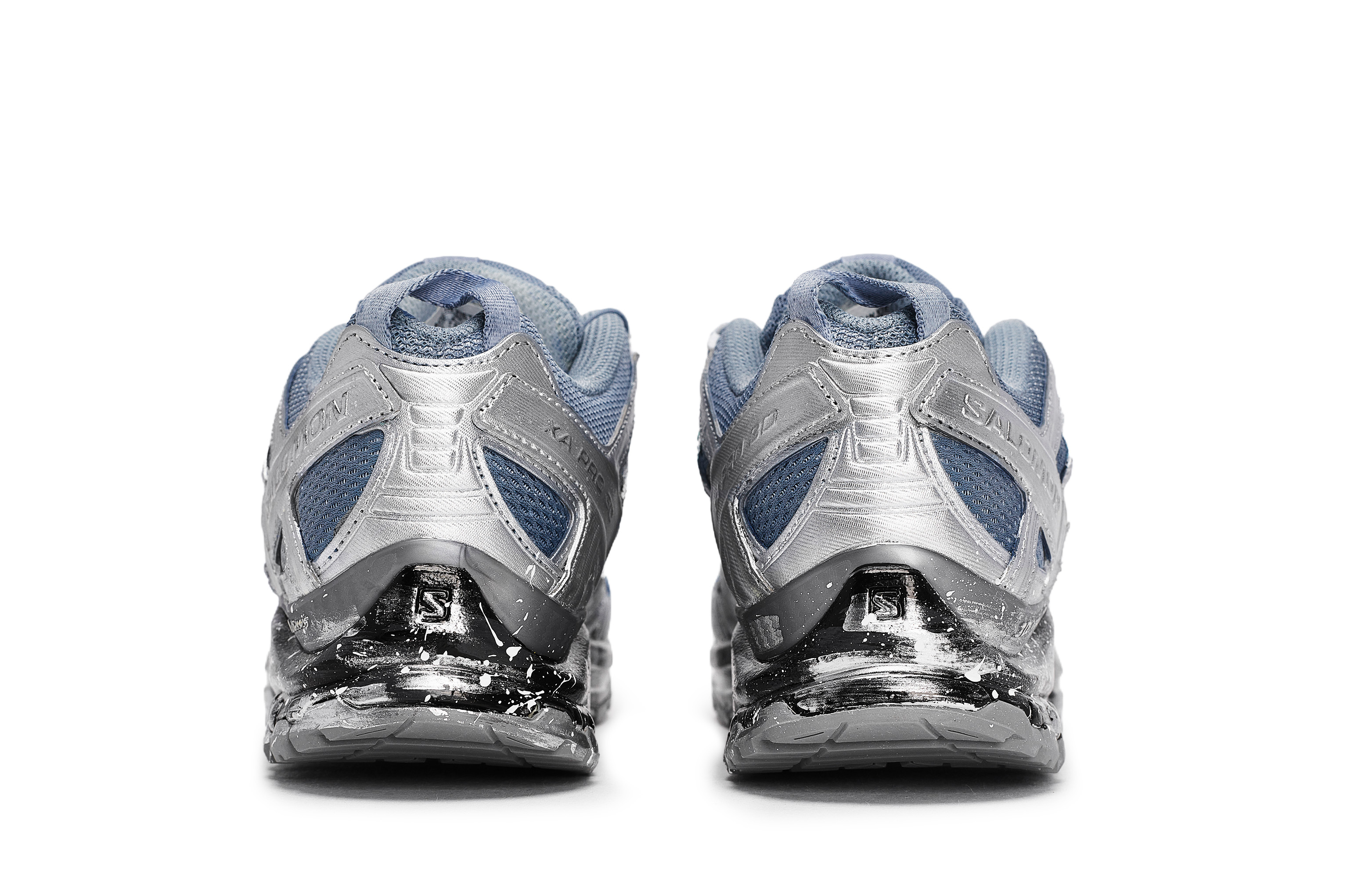 SALOMON XA PRO 3D Outdoor Shoes Unisex Low top Black/Blue/Silver купить в интернет-магазине Yoocart с быстрой доставкой по России.