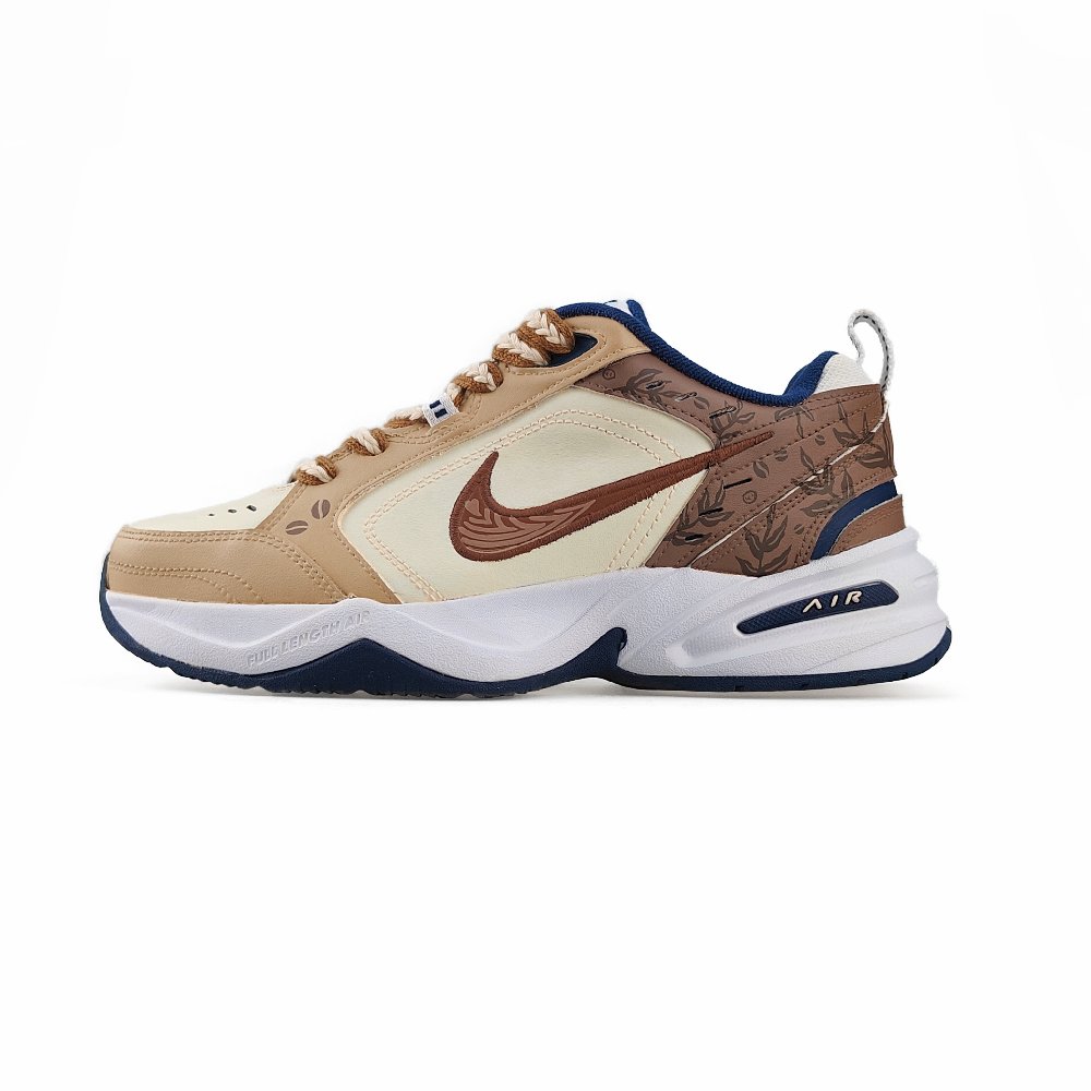 Nike Air Monarch 4 Chunky Sneakers Unisex Low-Top Ecru