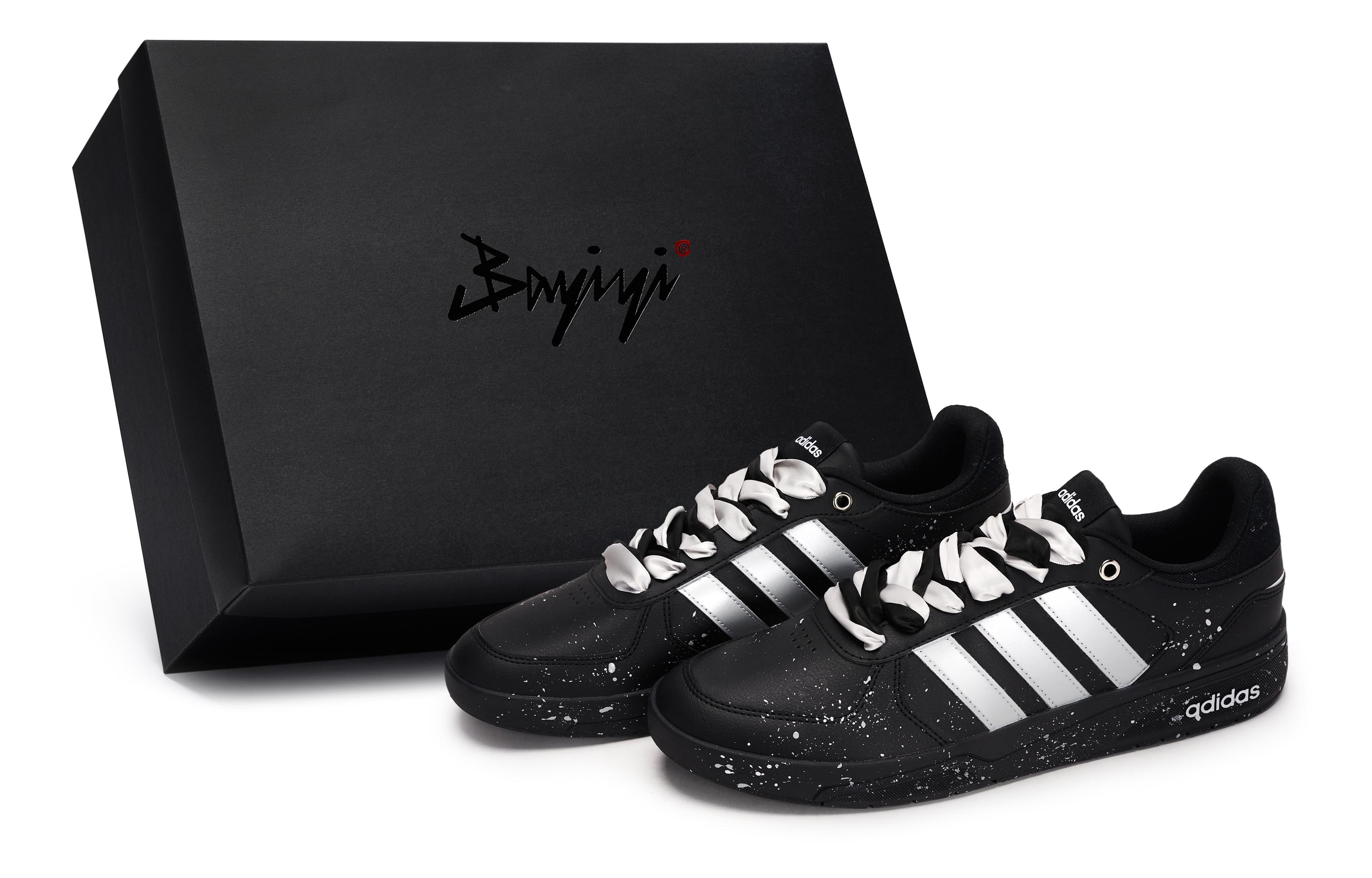 Adidas Neo Courtbeat Skateboard Shoes Unisex Low top Black/Gray/Silver купить в интернет-магазине Yoocart с быстрой доставкой по России.