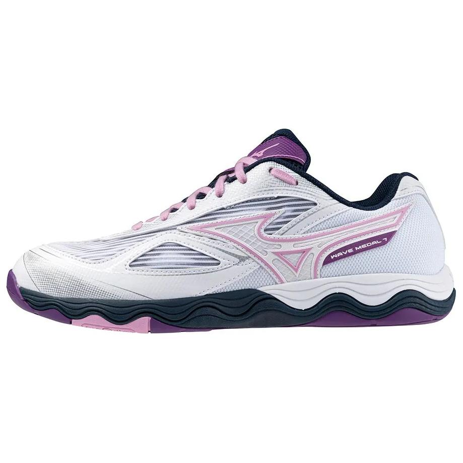 Mizuno Anti-Slip Wear-Resistant Low-Top Training Shoes Women's White