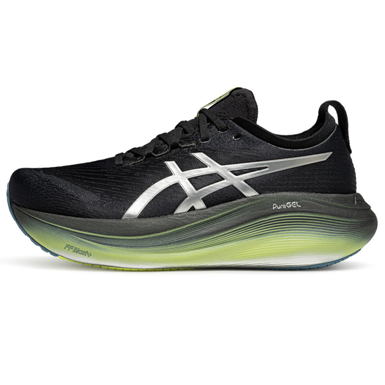 Asics GEL NIMBUS 27 Low Top Running Shoes Men's Black