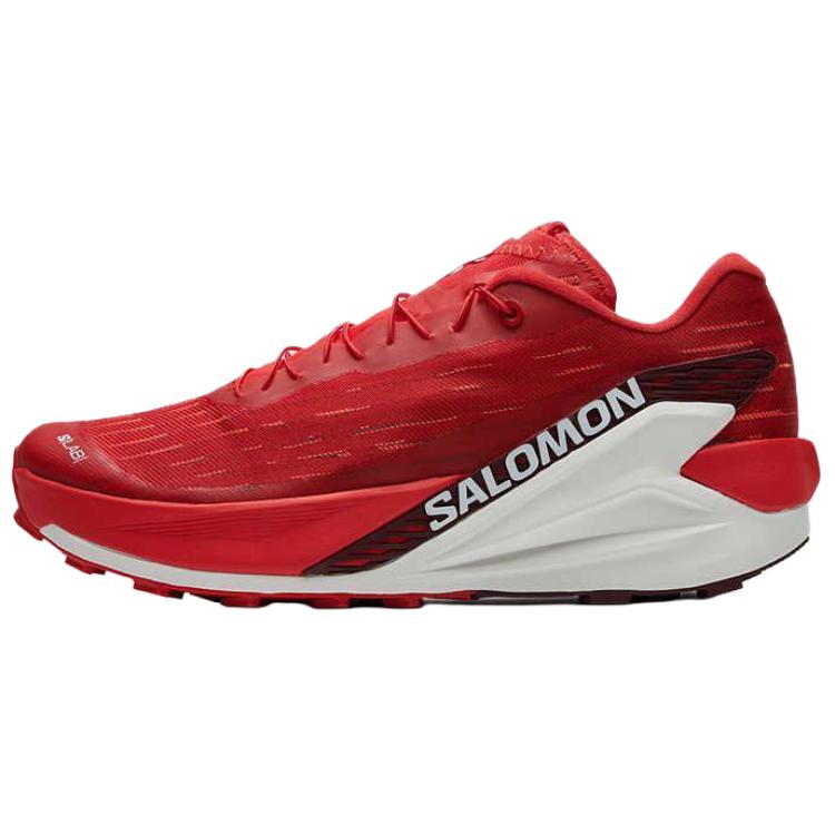 SALOMON S/LAB PULSAR Abrasion Resistant Low Top Running Shoes Unisex Red