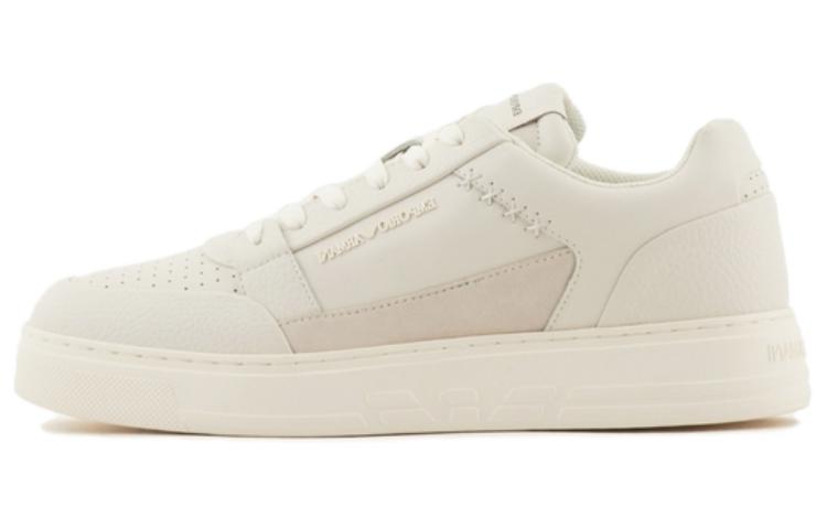 EMPORIO ARMANI ASV Regenerated Leather Low-top Sneakers