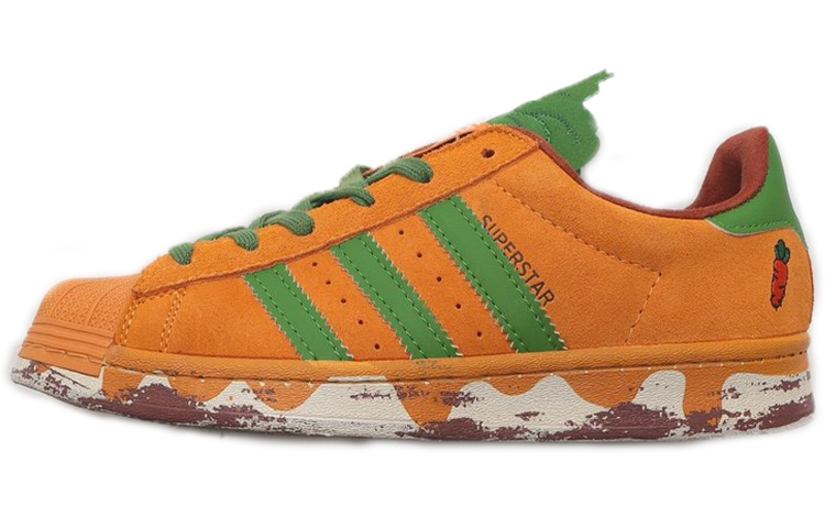 Adidas Originals Melting Sadness X Adidas Originals Originals Superstar Carrot 'Orange Green'