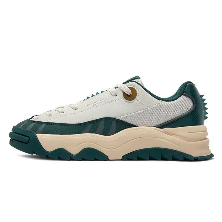 361° Dinosaur Shoes Slip Resistant Abrasion Resistant Low top Casual Shoes Men's Beige Green
