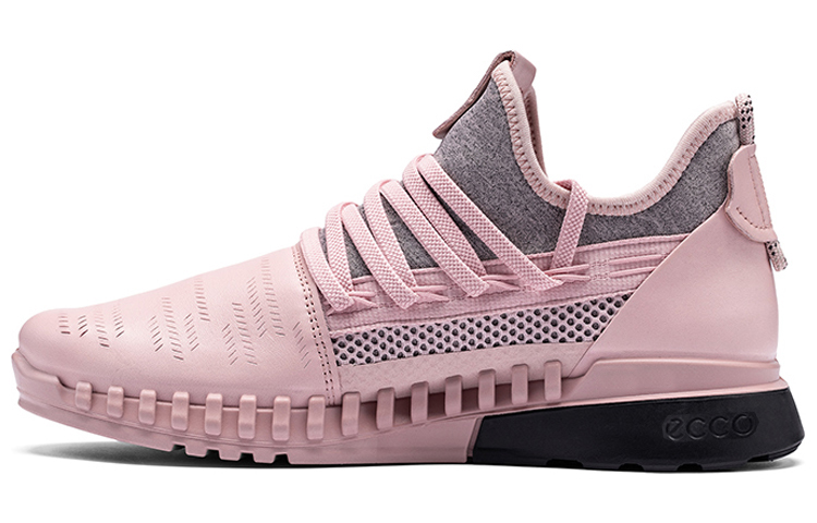 Ecco Cool Flying Casual Shoes Women's Low Top Silver Pink