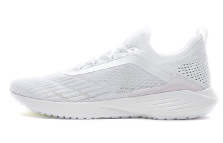 LiNing Super Light 17 Durable Breathable Low-Top Running Shoes Men's Standard White