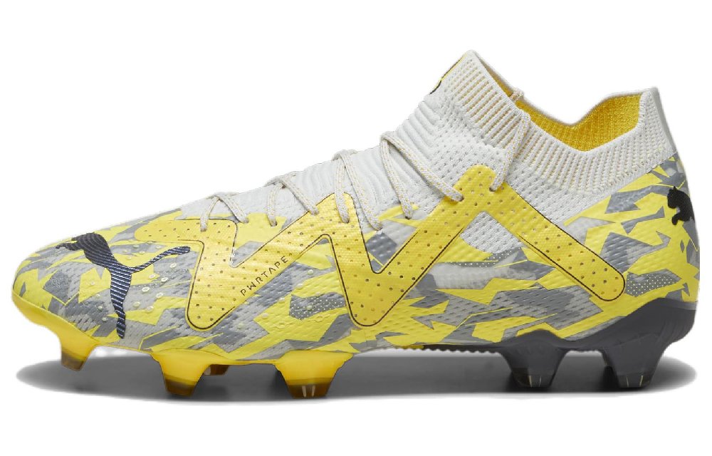 PUMA Future Ultimate Fg Ag 'Grey Yellow Blaze'
