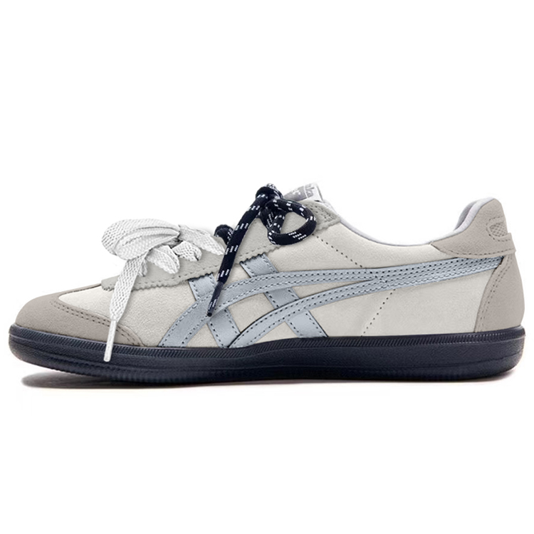 Onitsuka Tiger Tokuten Slip Resistant Waterproof Cushioning Low Top Skateboard Shoes Unisex Greige