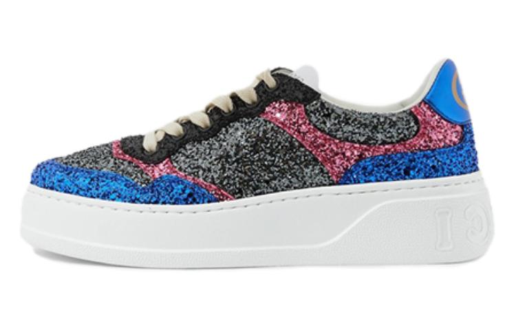 GUCCI Glitter-detailed Low-top Sneakers