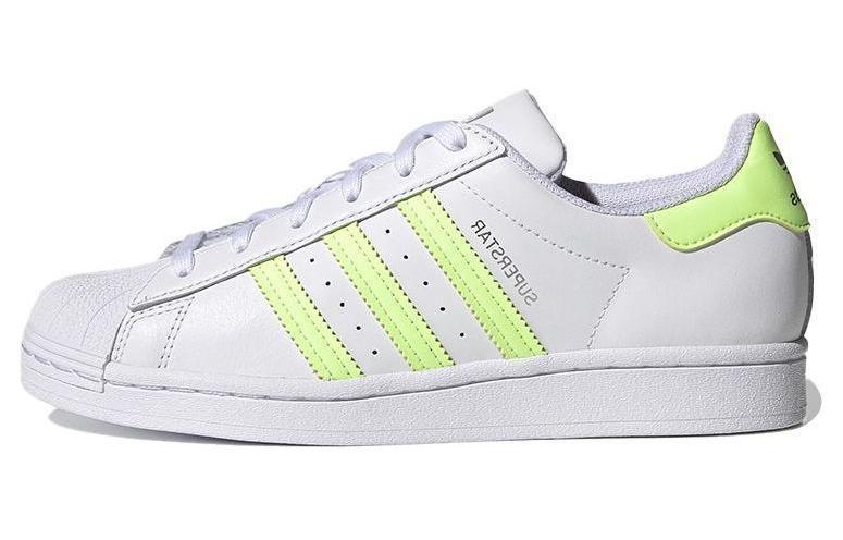 Adidas Superstar 'White Hi Res Yellow' Women's