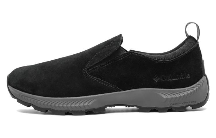Columbia Cushioning Wear-Resistant Breathable Coverage Support Lightweight Rebound Low-Top Casual Shoes Men's Black