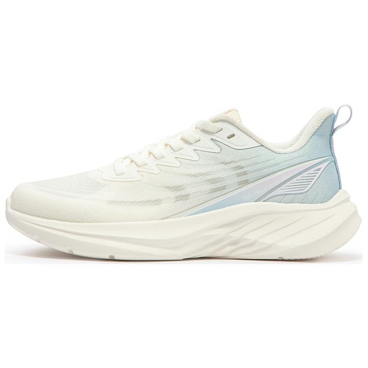 361° Cushioning Anti-Slip And Wear-Resistant Low-Top Running Shoes Women's White Blue
