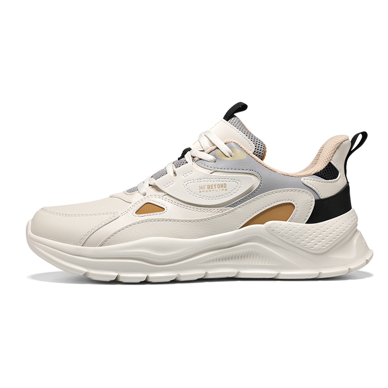 361° Life Collection Warm Low-Top Casual Shoes Men's Zinc Iron Gray