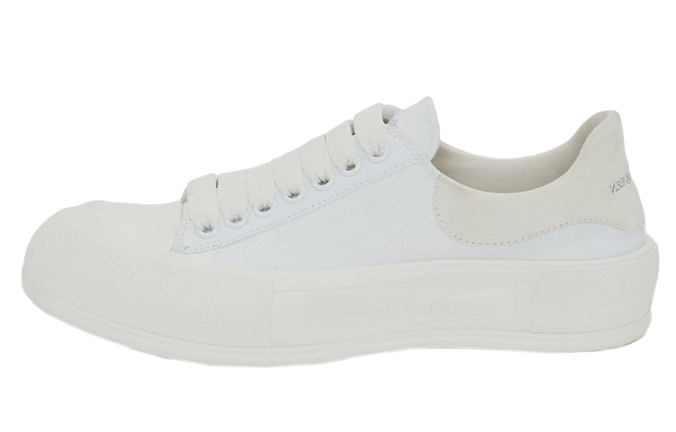 Alexander McQueen Deck Lace Up Plimsoll 'White' Women's