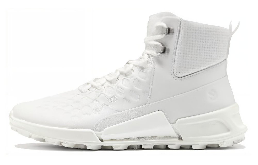 Ecco Step 2.1 Series High-Top Casual Shoes Women's White