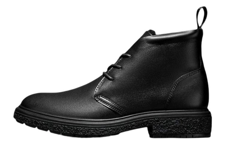Ecco Cool-Rapid Hybrid Collection Ankle-Length Martin Boot Men's Black