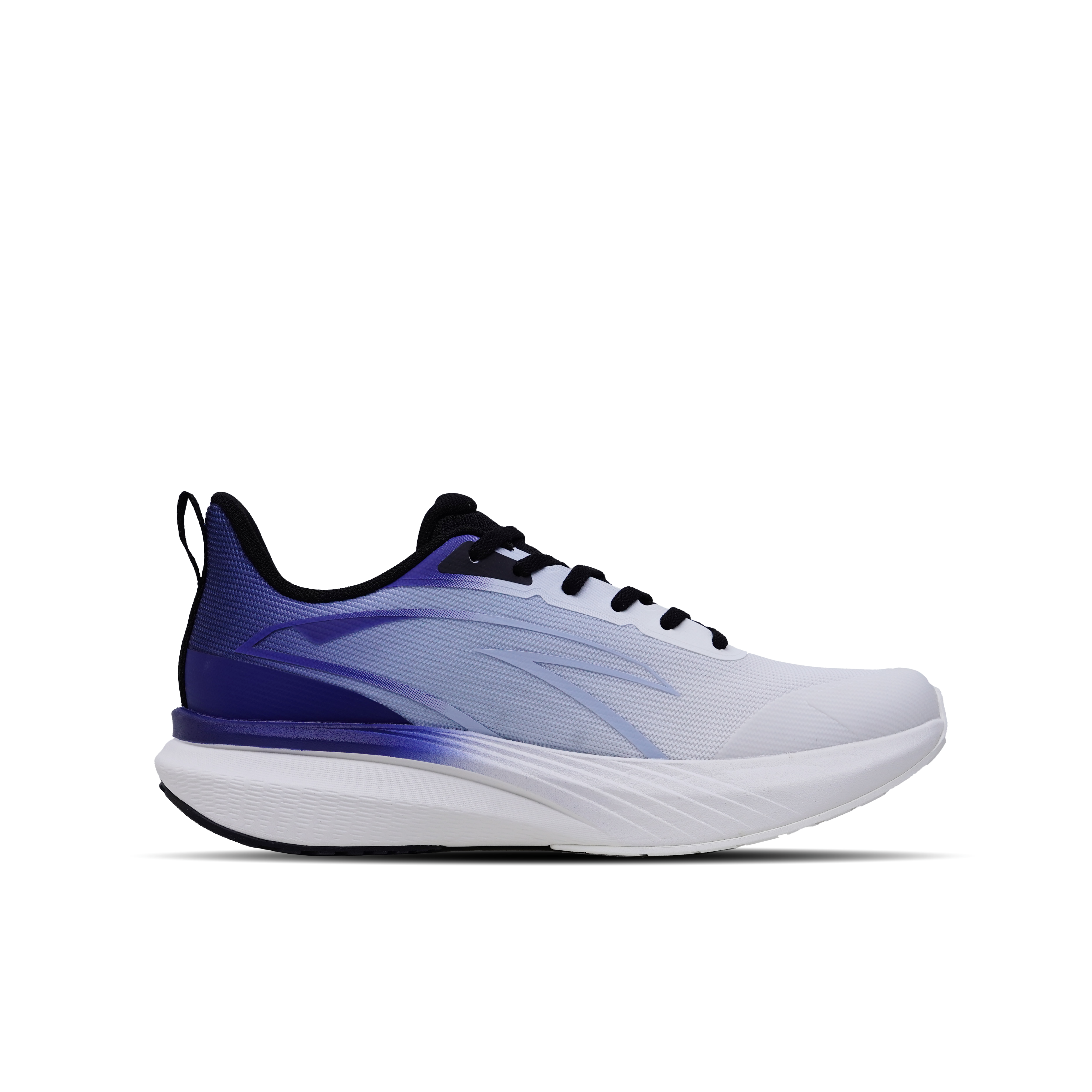 Anta Cushioning, Wear Resistant Low top Casual Running Shoes Men's Papyrus White Dust Blue Signal Blue