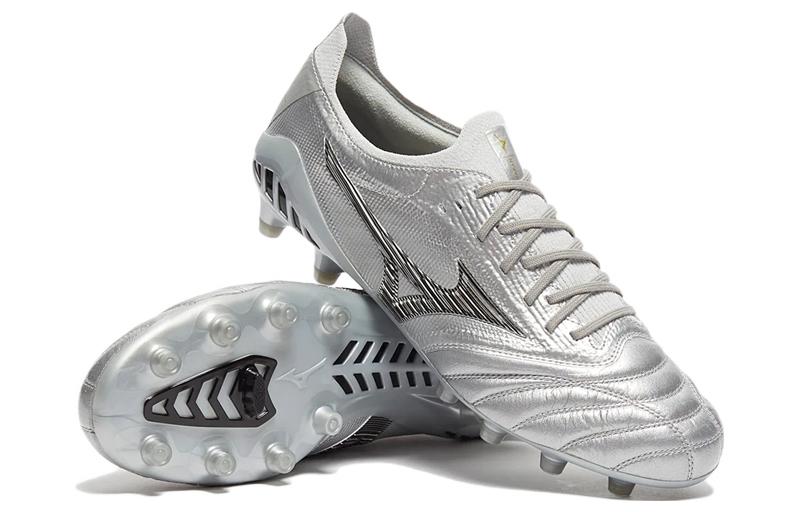 Mizuno Morelia Neo 3 Beta FG 'Gray Silver' купить в интернет-магазине Yoocart с быстрой доставкой по России.