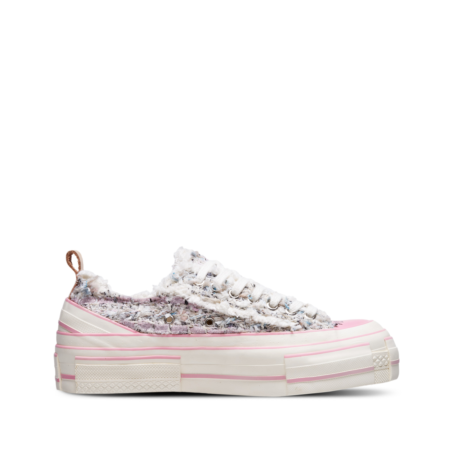 XVESSEL H.C.188 Canvas Shoes Unisex Low-Top White Purple