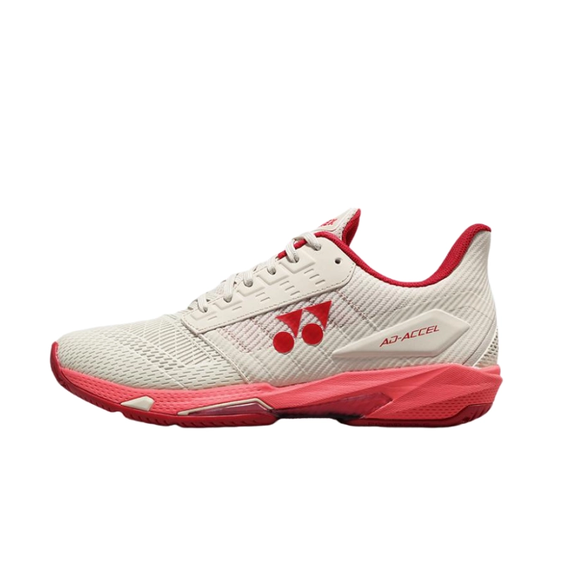 YONEX AD ACCEL Slip Resistant Abrasion Resistant Low top Tennis Shoes Men's Ecru