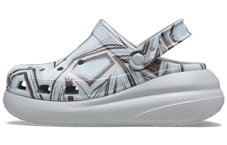 Crocs Classic Crush Disco Clog 'Clear Bue' Women's