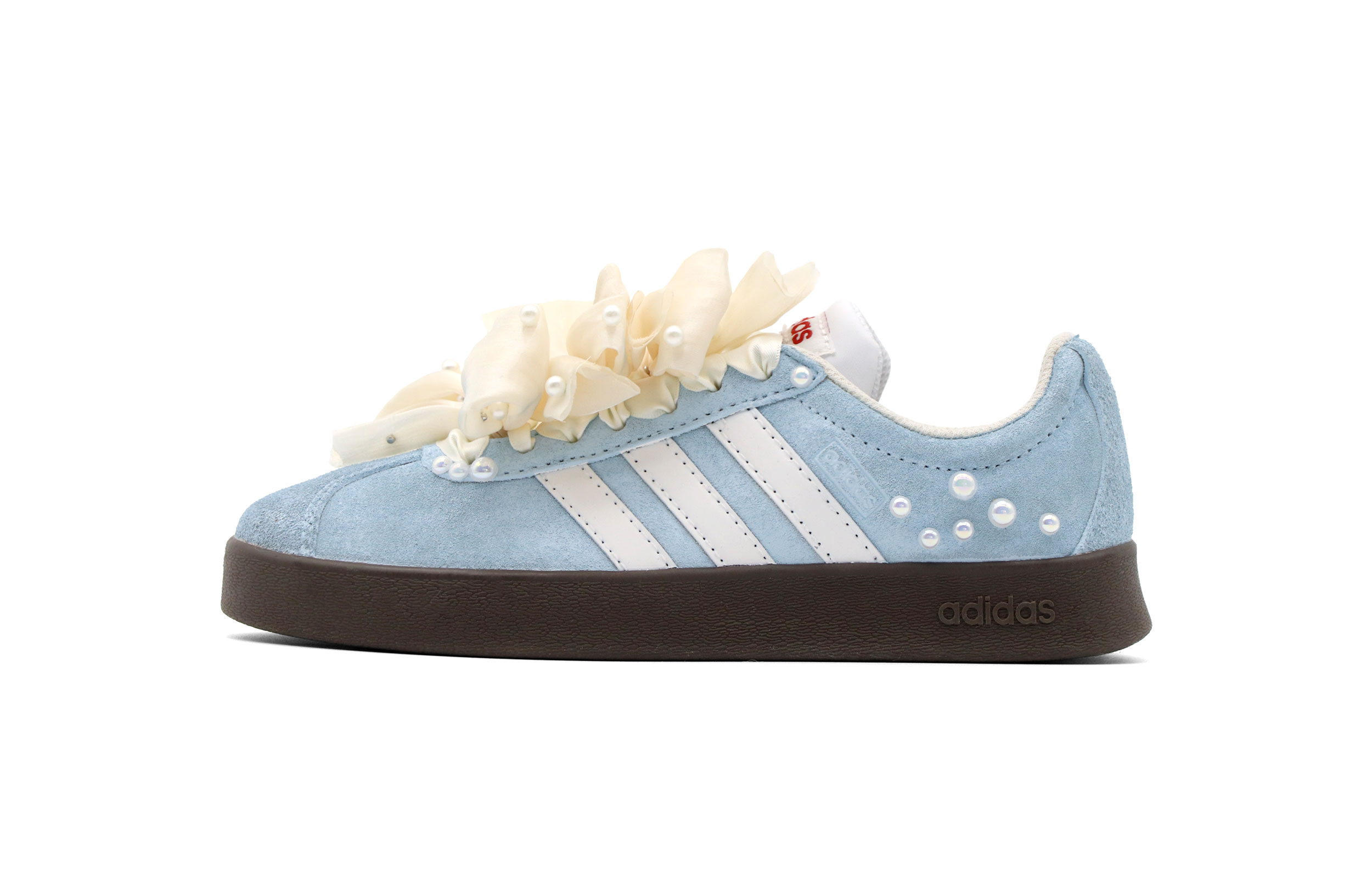 Adidas Neo VL Court Lifestyle Jelly Elf Anti Slip Wear Resistant Low Top Skateboard Shoes Unisex Blue White купить в интернет-магазине Yoocart с быстрой доставкой по России.